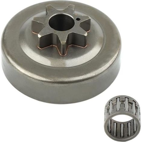 Pour le pignon d'embrayage à 7 dents de 3/8" avec tambour et roulement pour Stihl 041 AV, 041 FB, 030, 031, 032. (1/4)