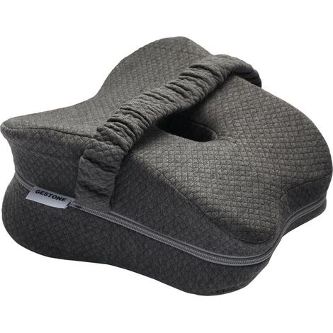 Kniekissen für Seitenschläfer, 35 cm langes Knie-Beinkissen für Seitenschläfer, glattes Kissen aus Memory-Schaum zur Ausrichtung der Wirbelsäule (1/5)