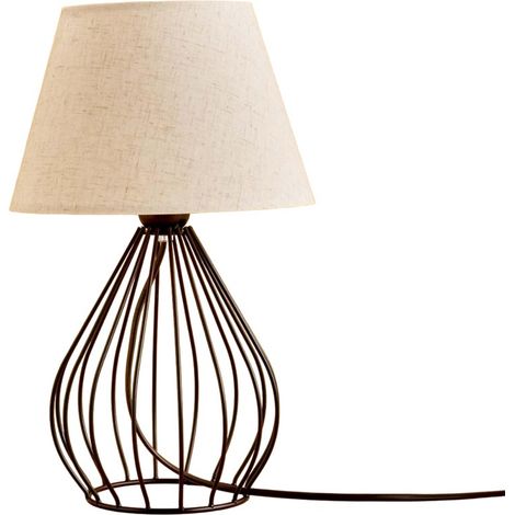 Lámpara de mesa Adelia Crema (1/4)