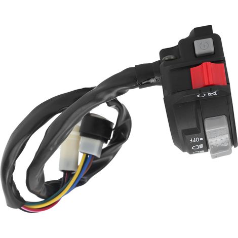 Interruptor izquierdo para Yamaha Moto 4 225 2x4 (1986) con botón de arranque y luz.