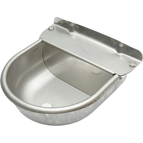 Abbeveratoio in acciaio inox 2L con galleggiante, livello costante (1/5)