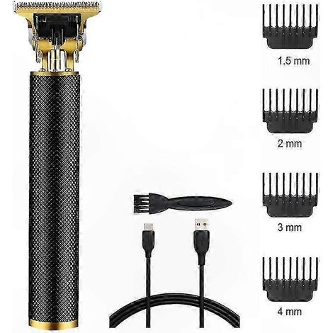 Tondues Homme Sans Fil, Tondeuse Cheveux Rechargeable, Machine à Couper les Cheveux Professionnelle avec Lames Réglables, Usage Barbier (1/3)