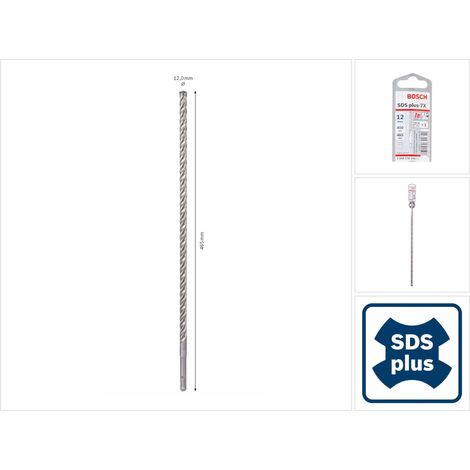 Foret SDS-plus plus-7X 12x400x465mm Bosch 1 PCS