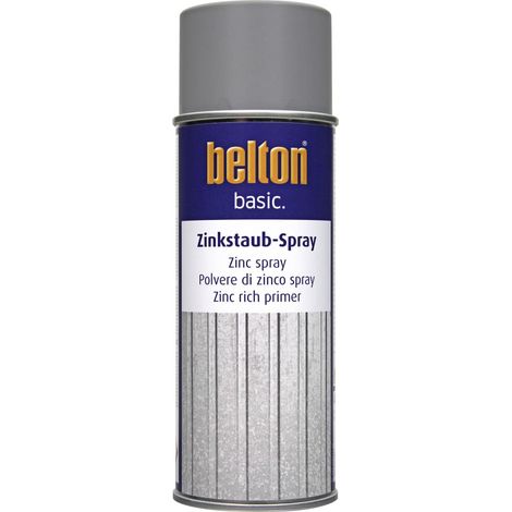 belton basic Zinkstaub-Spray 400 ml grau Rostschutz Rostschutzspray