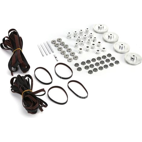 Courroie synchrone GT2 5Mètres + Poulies Jeu pour Imprimante 3D Voron V2.4, Pièces Mécaniques Précision (1/5)