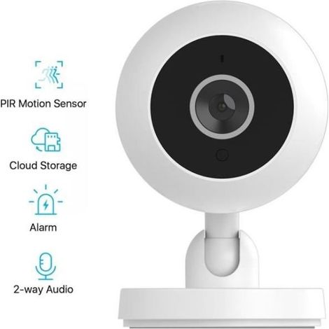 A2 HD 480P Sicherheitskamera, WLAN-Videoüberwachungskamera, 360°-Drehung, Steuerung per Mobiltelefon (1/5)