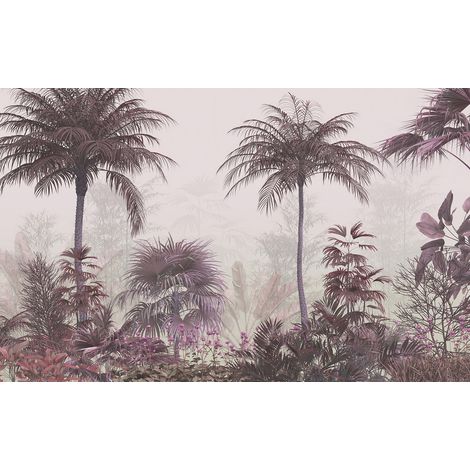 Papier peint panoramique - Forêt Tropicale - 130 cm x 81 cm (1/2)