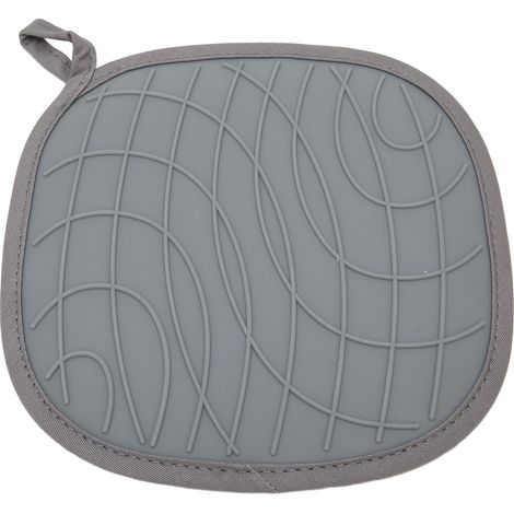 Tapis isolant en silicone antidérapant épais multifonction, support chaud avec trou de suspension, pour maison et salon de beauté (1/5)