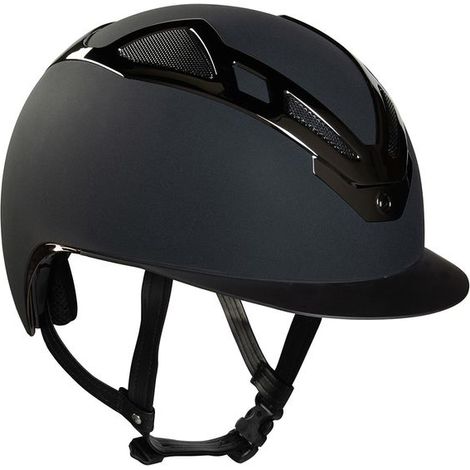 Casco equitazione Suomy apex chrome black matt: 56 cm, Nero