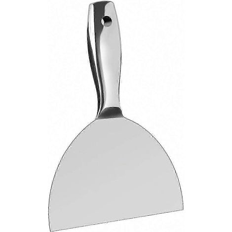 15 cm langer Spachtel aus Edelstahl – Hochwertiges, poliertes Werkzeug zum Glätten und Abschaben von Wänden, robuste Klinge, ergonomischer Griff (1/5)