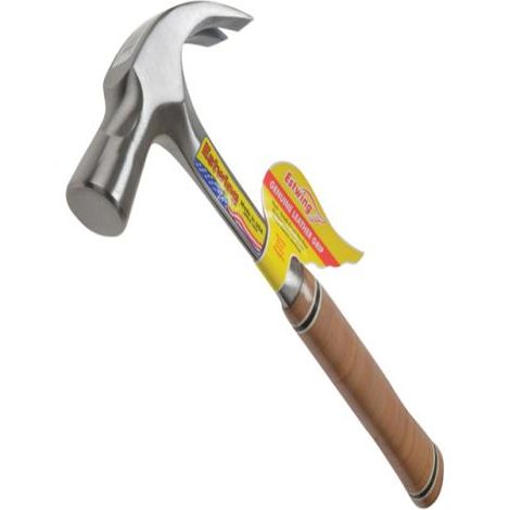 Estwing E24C Curved Claw Hammer - Leather Gri