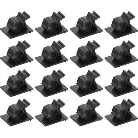 Kabelklemmen Leicht und Robust 50 Stück aus Kunststoff mit