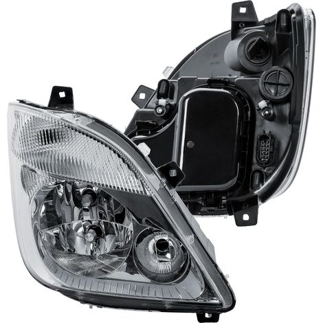 Phare droit côté passager, projecteur avant avec moteur sans antibrouillard, pour Sprinter W906 2006-2013 (1/5)