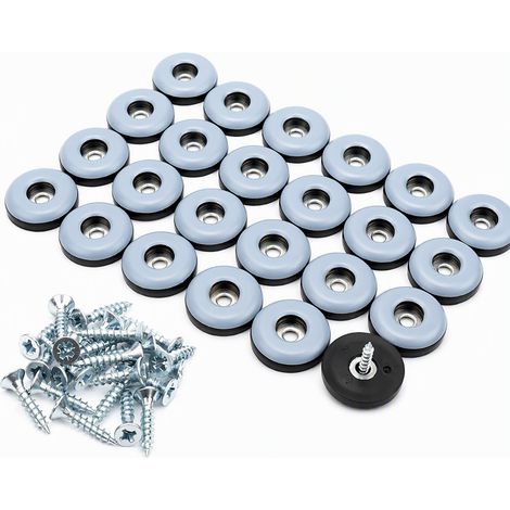 Patin de glisse en PTFE rond Ø 65mm, protection de sol silencieuse pour meubles, chaises et tables