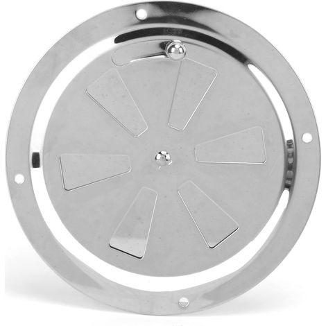 Grille d'aération en acier inoxydable robuste et résistante à la corrosion et à la rouille pour yachts et camping-cars (1/5)