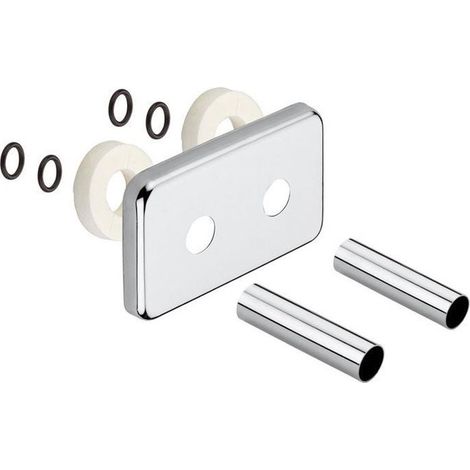 Sapho - Rosace de couverture pour jeu de raccordement, chrome CP7035 (1/2)