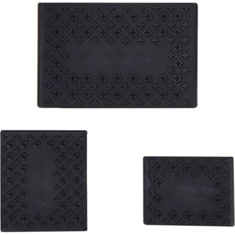 3pcs Black Non-Slip Clipper Grip, Hair Clips for Men and Women, Heat Resistant Barber Sleeve for Hair Clipper (1/5)
