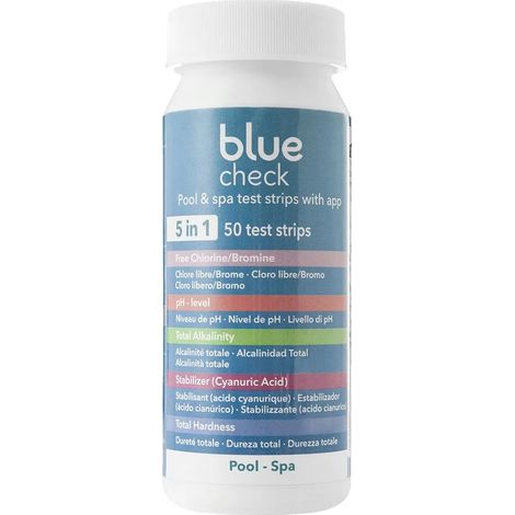 Gre-Pools Blue Check Teststreifen für Schwimmbäder