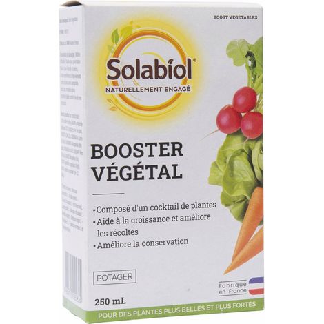 SOLABIOL Activateur Potager - Améliore La Croissance & Les Récoltes - 250ml - Augmente La Résistance A La Sécheresse - UAB SOAXIO250