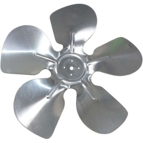 Elica per ventola in alluminio Ø254mm 28° - Pressione - Sinistra - C43418