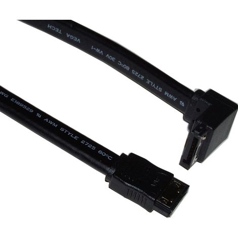 BeMatik - Super-SATA Câble de données (droite/Offset) 180cm (1/3)