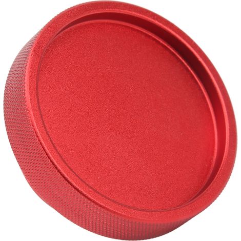 Bouchon de remplissage d'huile rond en alliage d'aluminium rouge pour réservoir d'huile moteur, couvercle de remplissage à joint étanche, pièce de rechange pour Subaru Ascent BRZ Outback (1/5)