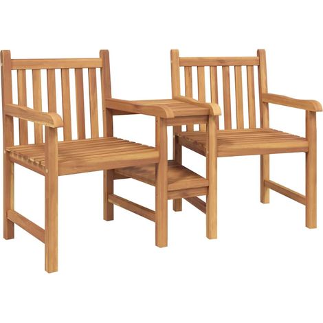 Chaises de jardin，Chaise d'extérieur Marron 152 x 63 x 89 cm Bois de teck solide CFW3164821 (1/5)