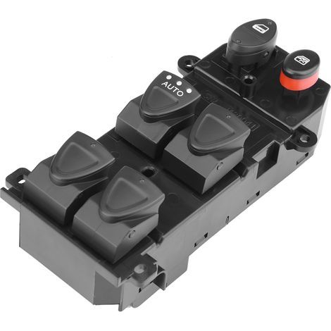 Button switch, ABS plastic main window control, easy installation, dimensions: 13.5 x 7.1 x 5.3 cm (for car) (1/5)