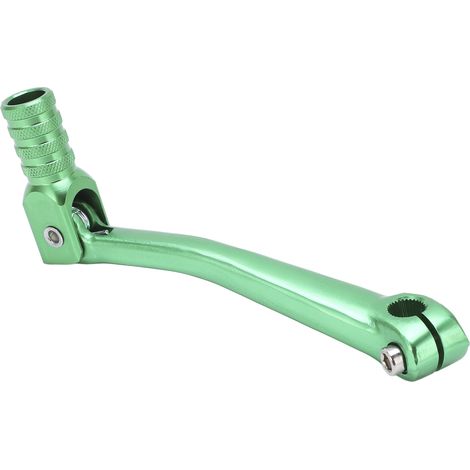Motorrad-Kickstarterpedal, feinfühlig, CNC-gefrästes Aluminium, Universalzubehör, grün (1/5)