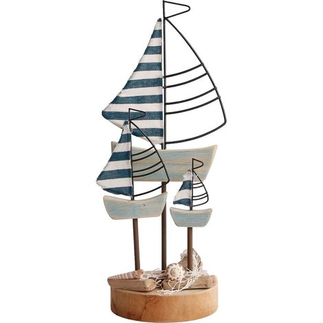 Signes Grimalt Figure de figure marine Saipoir de mer bleu figure 12x16x36cm 25944