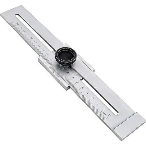 200mm Metal Tracing Gauge Measuring Range Marking Gauge Precision Line Gauge for Carpenter Engineers (1/5)