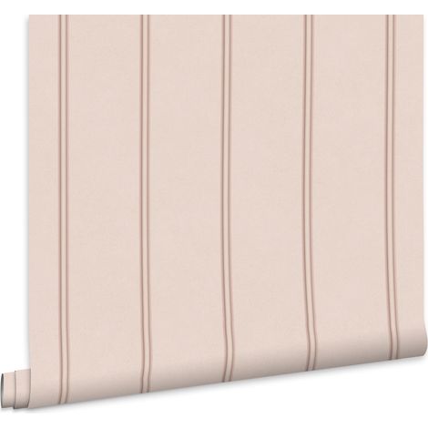 Laura Ashley Chalford Vliestapete Holzplanken Rosa 10mx52cm