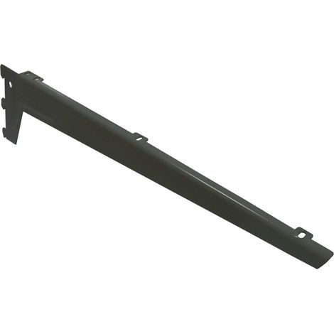 Reggimensola angolata nera 48 cm con clip - masidef (1/2)