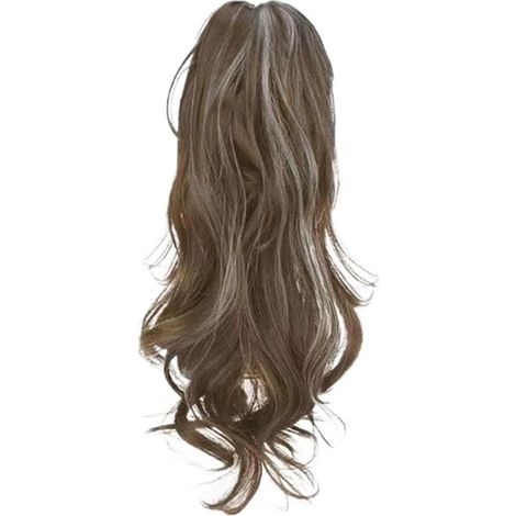 Chignon Cheveux Postiches Perruque Queue De Cheval For Femme, Cheveux Longs, Style Fermoir, Cascade, Demi-cravate, Haute, Bouclés Tressés Colorés, Naturels Duveteux, Faux(144) (1/2)