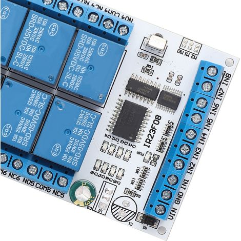 Multifunktionales 5V/12V 8-Kanal-Infrarotrelais (1/5)