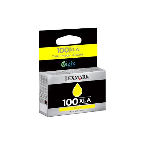 LEXMARK CARTUCHO INYECCION TINTA AMARILLO Nº100 XLA VIZIX