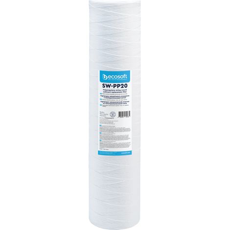 Cartuccia per filo Ecosoft CPN452020ECO in PP, 4,5″ × 20″, 20 micron