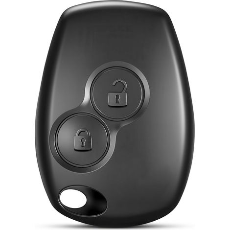 Coque Clé 2 Boutons Compatible avec Renault Clio 3, Kangoo 2, Modus, Master 3, Trafic 3, Twingo 2, Wind Boîtier Télécommande sans Lame pour VA2 Réparation Facile (1/5)