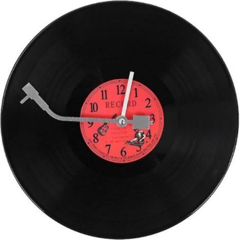 Horloge murale Ultra-silencieuse Horloge Vinyle Record Personnalité Horloge Murale Café Horloge Murale (1/4)