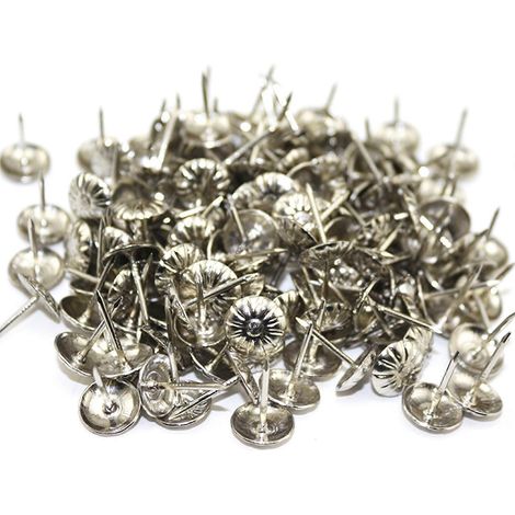 Clous décoratifs vintage, clous décoratifs pour meubles, décoration de canapé à faire soi-même, argent (1/5)