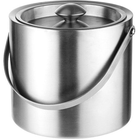 Glacière, Seau à Glace de Haute qualité avec Une capacité de 2 litres, conteneur de Glace,GU.B/bon (1/5)