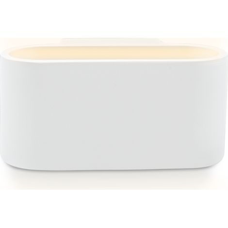 Lámpara de pared de yeso G9 Montaje en pared Doble emisión de luz