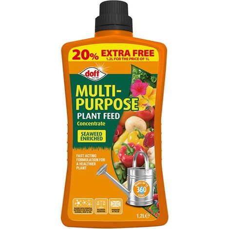 DOFF F-HH-A20-DEX Multi-Purpose Feed Concentrated 1L +20% Free F-HH-A20-DEX DOF4296