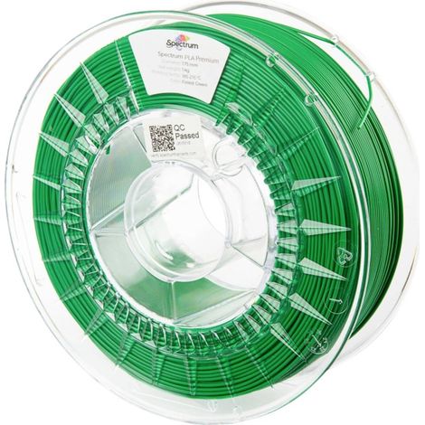 Spectrum Filaments 80004 PLA Premium Filamento per stampante 3D Plastica PLA 1.75 mm 1000 g forest verde, Verde 1 pz.