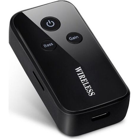 Adattatore ricevitore wireless, design lavalier portatile per altoparlanti auto, ricevitore audio musicale, adattatore (1/2)