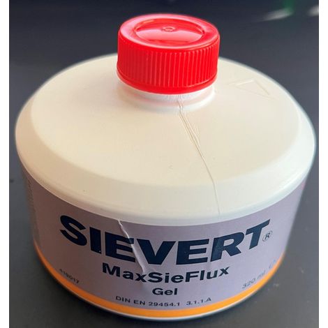 Gel de soudure Gel MaxSieFlux 320 ml p.zinc-titane. cuivre. acier inox SIEVERT
