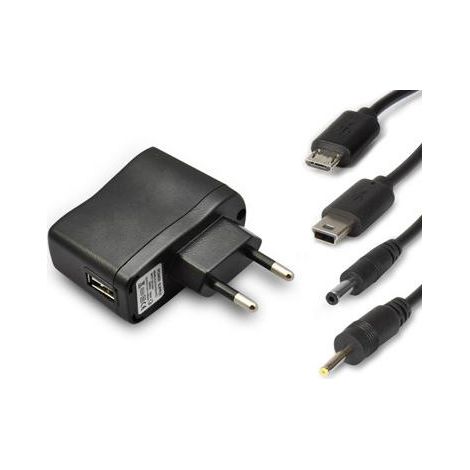 Hamlet XPW220MOB Ladegerät für Mobilgeräte E-Buchleser, MP3, Smartphone, Tablet Schwarz AC Drinnen (1/5)