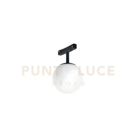 C/SFERA D.15CM LED CON ADATTATORE REGOLABILE NERO 3000K 624LM 8W