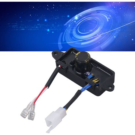 (Exklusiv für Chile) Teile für Benzingeneratoren: Ein-/Dreiphasen-AVR-Spannungsregler 220 V/380 V, Spannungsstabilisator (2-3 kW quadratisch Premium) (Spannung 250 V) (1/5)