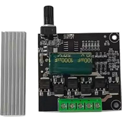 Drehzahlreglerplatine für 500-W-Hochleistungs-Brushless-Motor, 12–30 V, 30 A, PWM-Controllermodul mit Potentiometer (1/5)